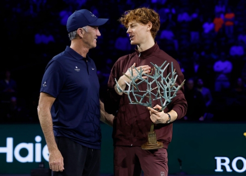 Sinner nhận tin cực vui từ cánh tay đắc lực