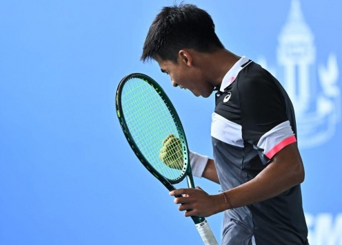 Tay vợt số 1 tennis Việt Nam thắng trận nhà nghề đầu tiên trong năm 2025