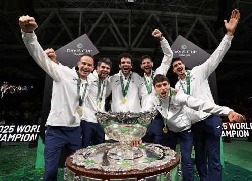 Ý năm thứ 3 liên tiếp vô địch Davis Cup