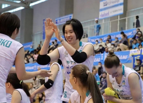 Chủ công Thanh Thúy cán mốc 200 điểm ở giải VĐQG Nhật Bản 2025-2026