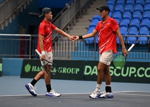 Cặp đôi nam top đầu tennis Việt Nam thua tiếc nuối ở M15 Phan Thiết