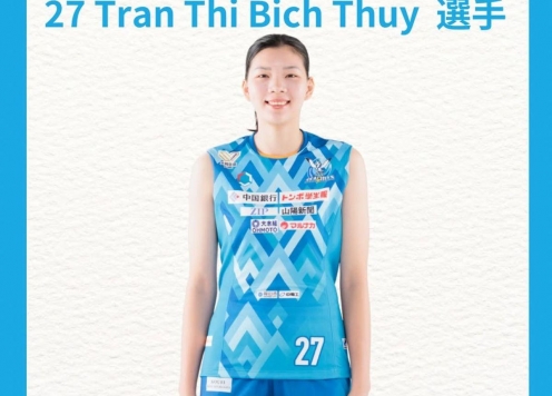 CLB bóng chuyền nữ Nhật Bản công bố ngoại binh đến từ Việt Nam
