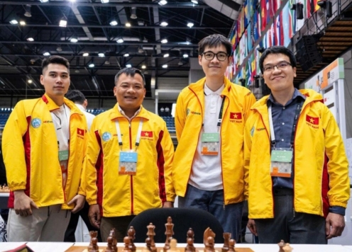 Lê Quang Liêm giành vàng, cờ vua Việt Nam nhất toàn đoàn tại SEA Games