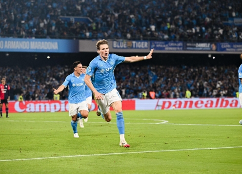 Vượt qua Inter, Napoli lần thứ 4 vô địch Serie A