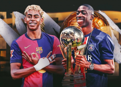 Quả bóng vàng 2025: Yamal vượt mặt Dembele