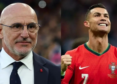 HLV tuyển Tây Ban Nha: 'Tôi vô cùng ngưỡng mộ Ronaldo'