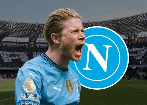 Đến Napoli, Kevin De Bruyne nhận chỉ tiêu đầu tiên
