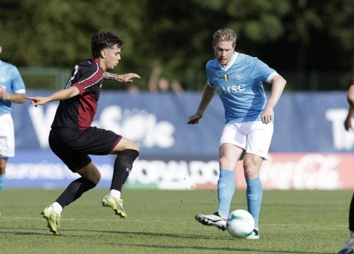 De Bruyne nhận thất bại trong trận đầu tiên đá cho Napoli