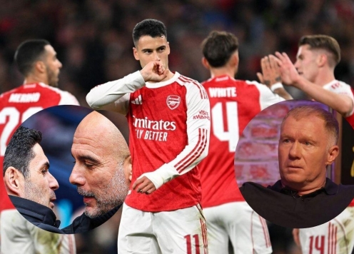 Paul Scholes: 'Arsenal có lợi thế điểm số, nhưng Man City cực kỳ bản lĩnh và họ sẽ vô địch Premier League'