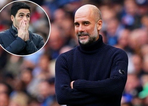 Pep Guardiola cà khịa Arsenal: 'Các bạn không phải nhà vô địch'