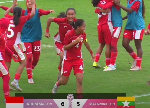Sút luân lưu kịch tính, U19 nữ Indonesia đánh bại Myanmar giành hạng 3 Đông Nam Á