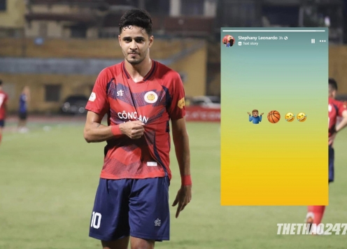 Tiền đạo Brazil phản ứng khi không có tên trong Đội hình tiêu biểu V.League
