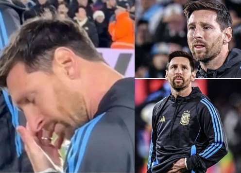 Lionel Messi đã khóc
