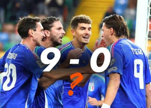 Kịch bản 'không tưởng' để Italia giành vé trực tiếp World Cup 2026: Thắng Na Uy của Haaland với cách biệt 9 bàn