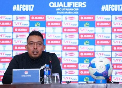 HLV Singapore tuyên bố đá sòng phẳng với U17 Việt Nam