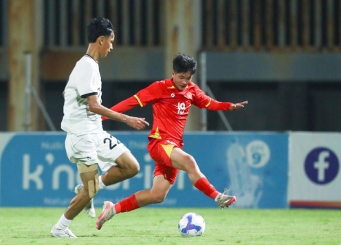 Thắng 14-0, tiền đạo số 1 U17 Việt Nam được AFC vinh danh