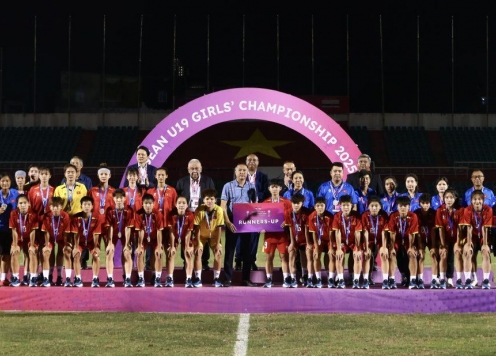 Chùm ảnh Lễ trao giải U19 nữ Đông Nam Á 2025