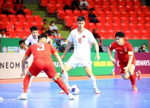 Trung Quốc thua Lebanon, phải quyết đấu với ĐT futsal Việt Nam