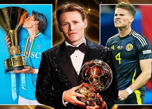 Rời MU 1 năm, McTominay lập tức gây sốt ở Quả bóng vàng