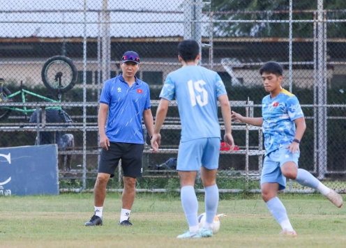 U22 Việt Nam tập gì trước trận chung kết SEA Games với Thái Lan?