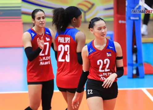 Trực tiếp bóng chuyền Đài Bắc Trung Hoa vs Philippines 17h00 ngày 5/7
