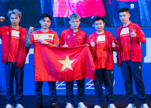 Việt Nam đuổi kịp Thái Lan trên bảng tổng sắp huy chương Esports tại  SEA Games 33