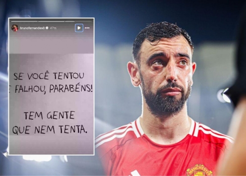 Bruno đăng thông điệp đầy ẩn ý giữa tin đồn chia tay Man Utd