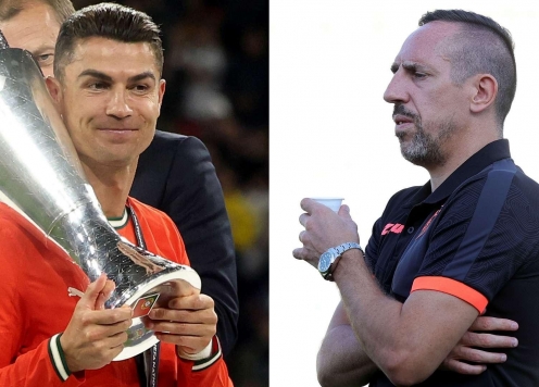 Cà khịa Ronaldo, Ribery nhận 'mưa gạch đá' từ fan Bồ Đào Nha