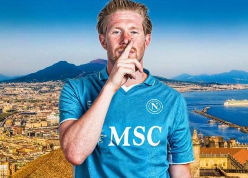 Gia nhập Napoli, De Bruyne chốt số áo làm nên tên tuổi