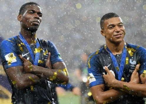 Mbappe phá vỡ sự im lặng về sự trở lại của Paul Pogba