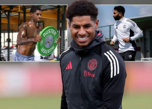 Bị đào thải, Rashford vẫn trở lại MU luyện tập