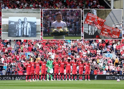 Ngày trở lại đầy xúc động của Liverpool tưởng niệm Diogo Jota