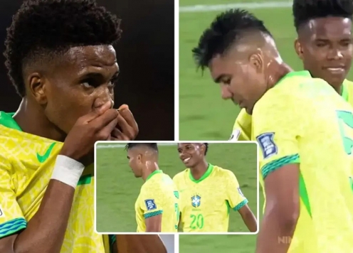 Sao trẻ Brazil muốn 'lên lớp' cả... Casemiro
