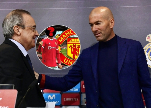 Zidane rời Real Madrid vì cầu thủ... Man Utd!