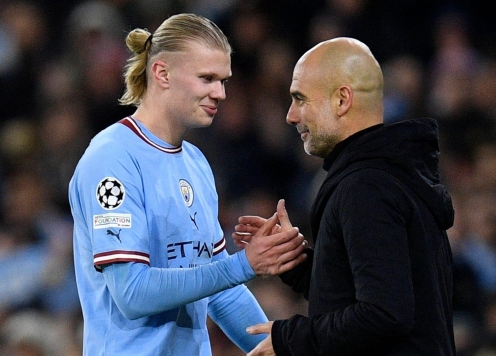 Haaland được đưa vào nhóm lãnh đạo của Man City