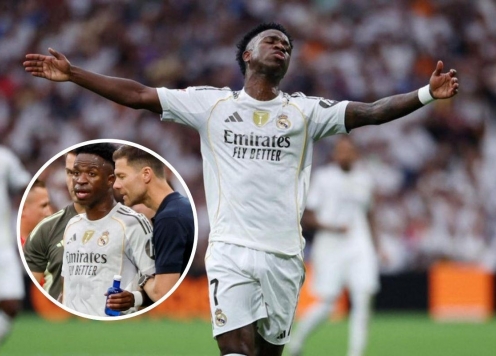 Vinicius bức xúc với quyết định khó hiểu của Xabi Alonso