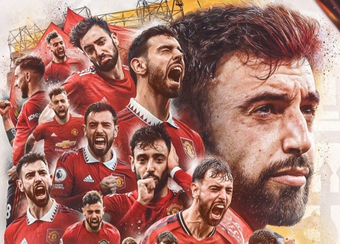 Bruno Fernandes gia nhập nhóm huyền thoại MU, áp sát kỷ lục Ronaldo