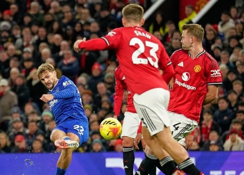 MU lập kỷ lục buồn sau trận thua sốc trước Everton