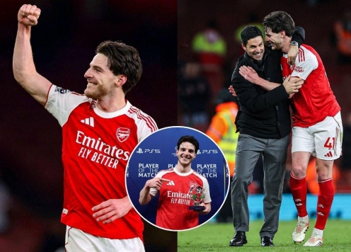 Declan Rice: 'Thắng Bayern chưa phải tất cả'