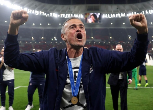 Luis Enrique phấn khích với 'cú ăn 6 lịch sử' với PSG