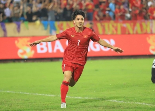 Công Phượng chính thức trở lại sau trận Việt Nam vs Lào