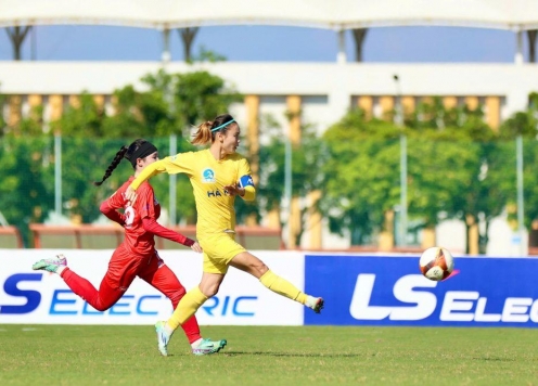 Vừa trở về từ AFF Cup, loạt cầu thủ ĐT nữ Việt Nam liên tiếp ghi bàn ở giải VĐQG