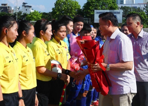 Chính thức khởi tranh giải VĐQG nữ Việt Nam 2025