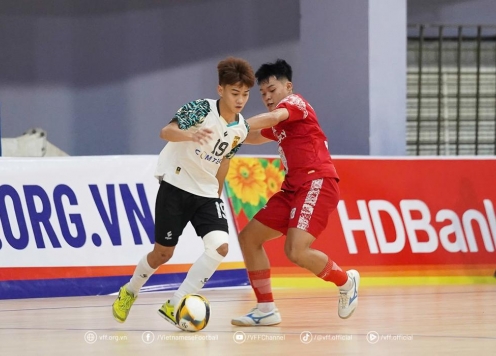 Xuất hiện 28 bàn thắng ở giải U20 futsal Việt Nam ngày ra quân