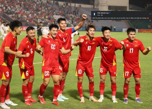 FIFA gọi tên U23 Việt Nam sau trận thắng Yemen