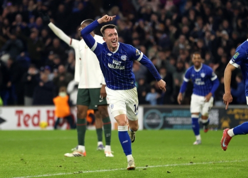 Thắng kịch tính 3-1 Cardiff, Chelsea vào bán kết Cúp Liên đoàn