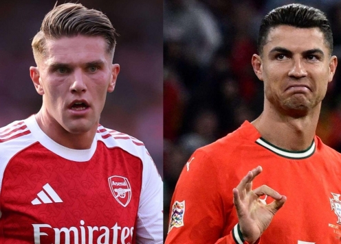 Cristiano Ronaldo khen ngợi 'sát thủ' của Arsenal hết lời
