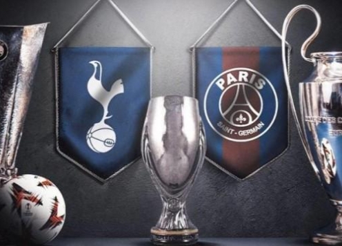 Siêu Cup châu Âu giữa PSG vs Tottenham: Đại tiệc mở màn mùa giải