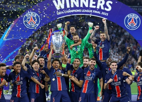 PSG đứng trước cơ hội giành danh hiệu thứ 5 trong năm 2025