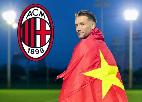 Tân binh Nam Định từng được AC Milan hỏi mua với giá 20 triệu Euro